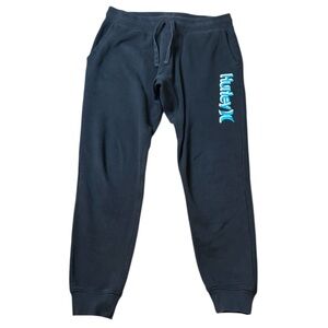 Hurley Men's Sweatpants Joggers Size Medium Black
Embroidered Logo